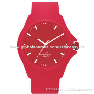 Fashion silicone watch for man and woman